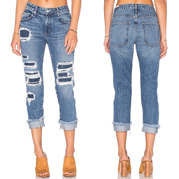Lovers + Friends Denim - NWT Lovers + Friends Ezra Boyfriend Jeans